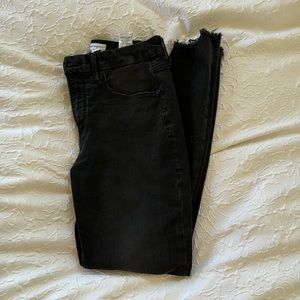 Good American Black Skinny Jeans size 10